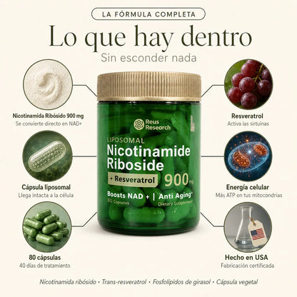 Nad Nicotinamide Resveratrol