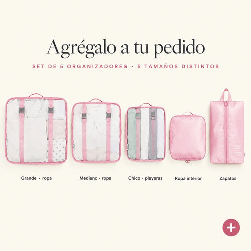 Upsell Set De Organizadores De Viaje 5 En 1