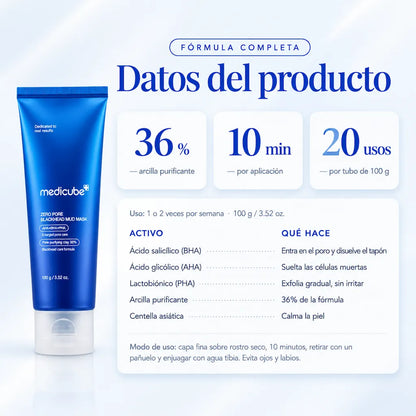 Mascarilla Zero Pore Facial Medicube