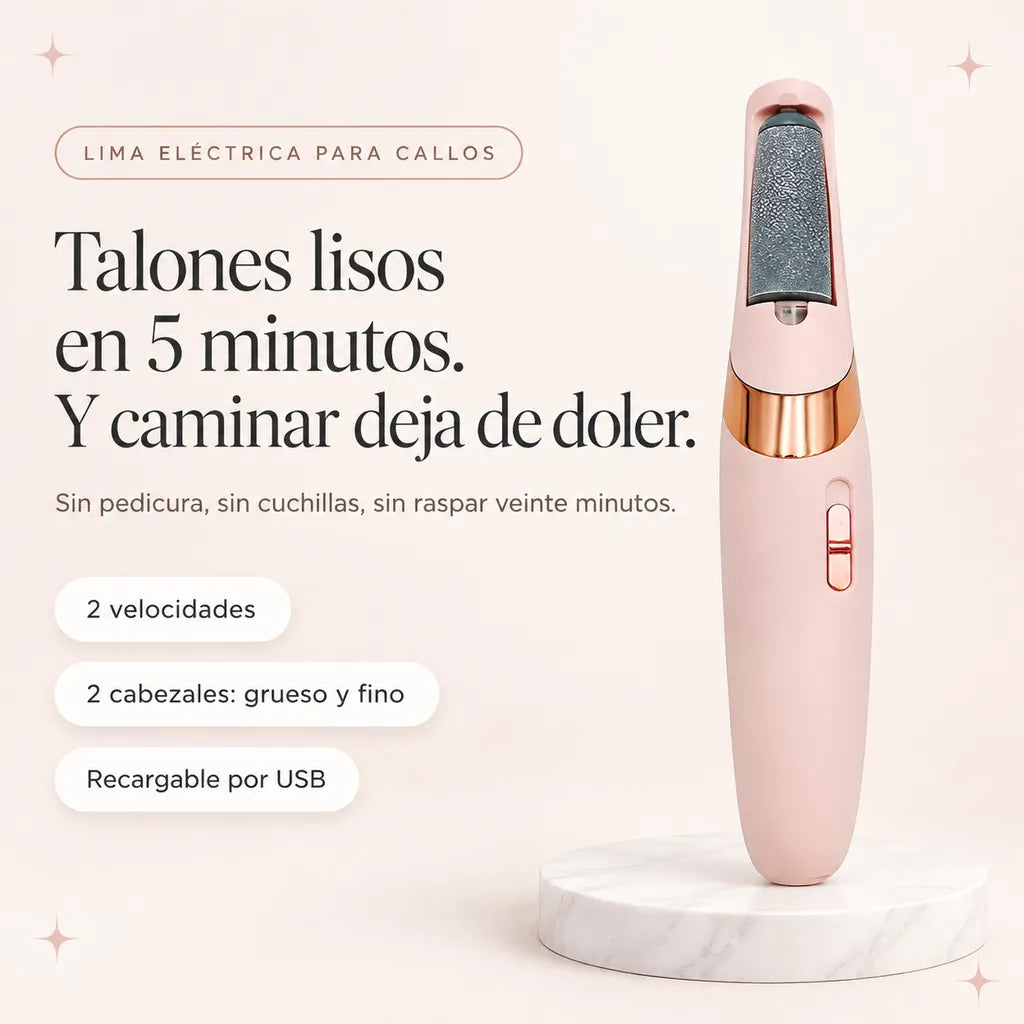Removedor De Callos Recargable