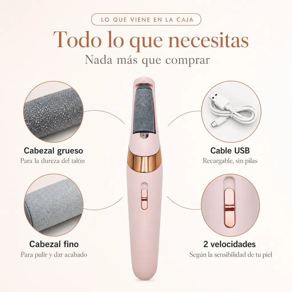 Removedor De Callos Recargable