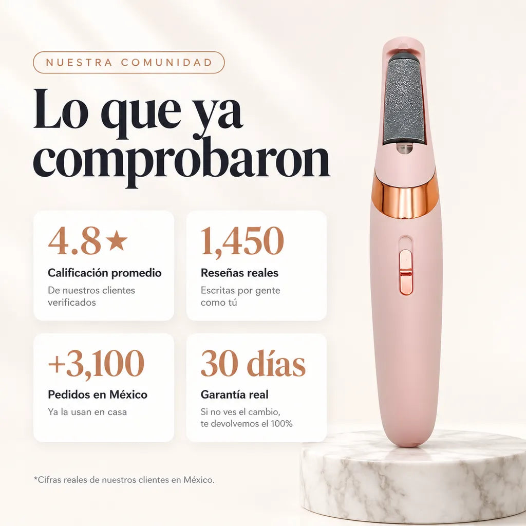 Removedor De Callos Recargable