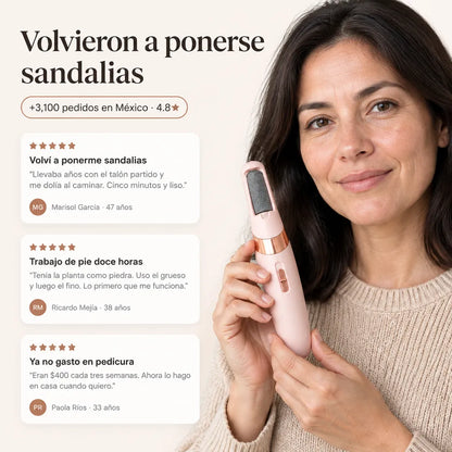 Removedor De Callos Recargable