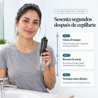 Irrigador Bucal Limpiador De Dientes + Regalo