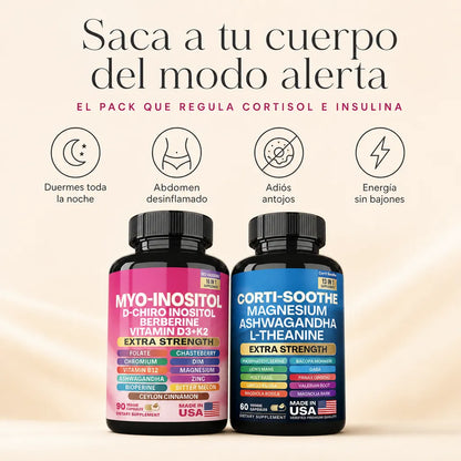 Combo Inositol y Cortisol