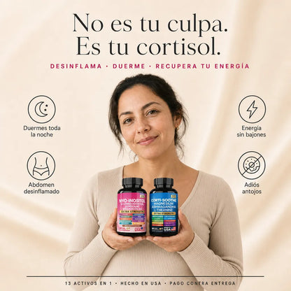 Combo Inositol y Cortisol
