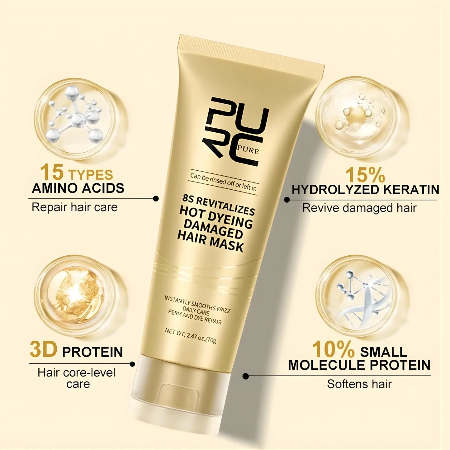 Upsell Keratina Para Cabello Adios Esponjado